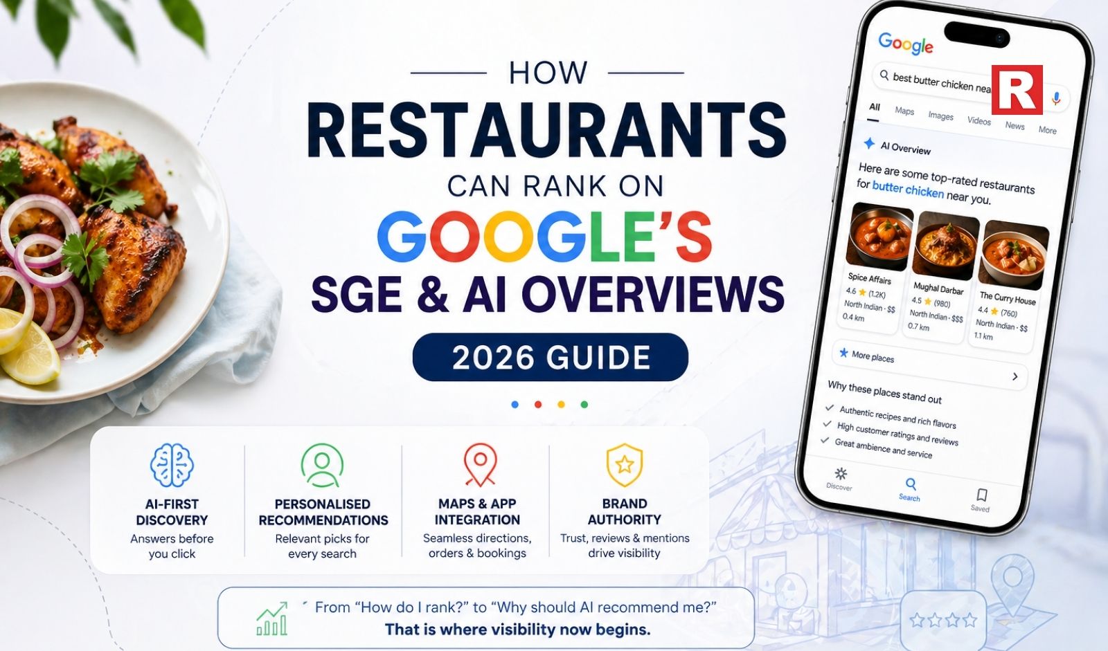 How Restaurants Can Rank on Google’s SGE & AI Overviews (2026 Guide)