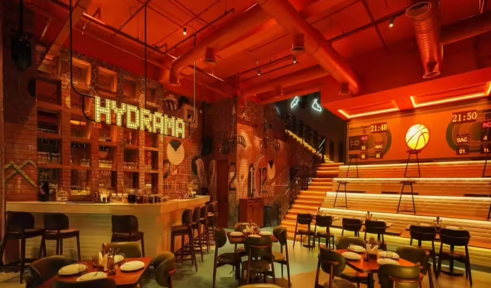 Restaurant India News: Hydrama Opens in Noida with All-Day Sports Bar and Dining Concept