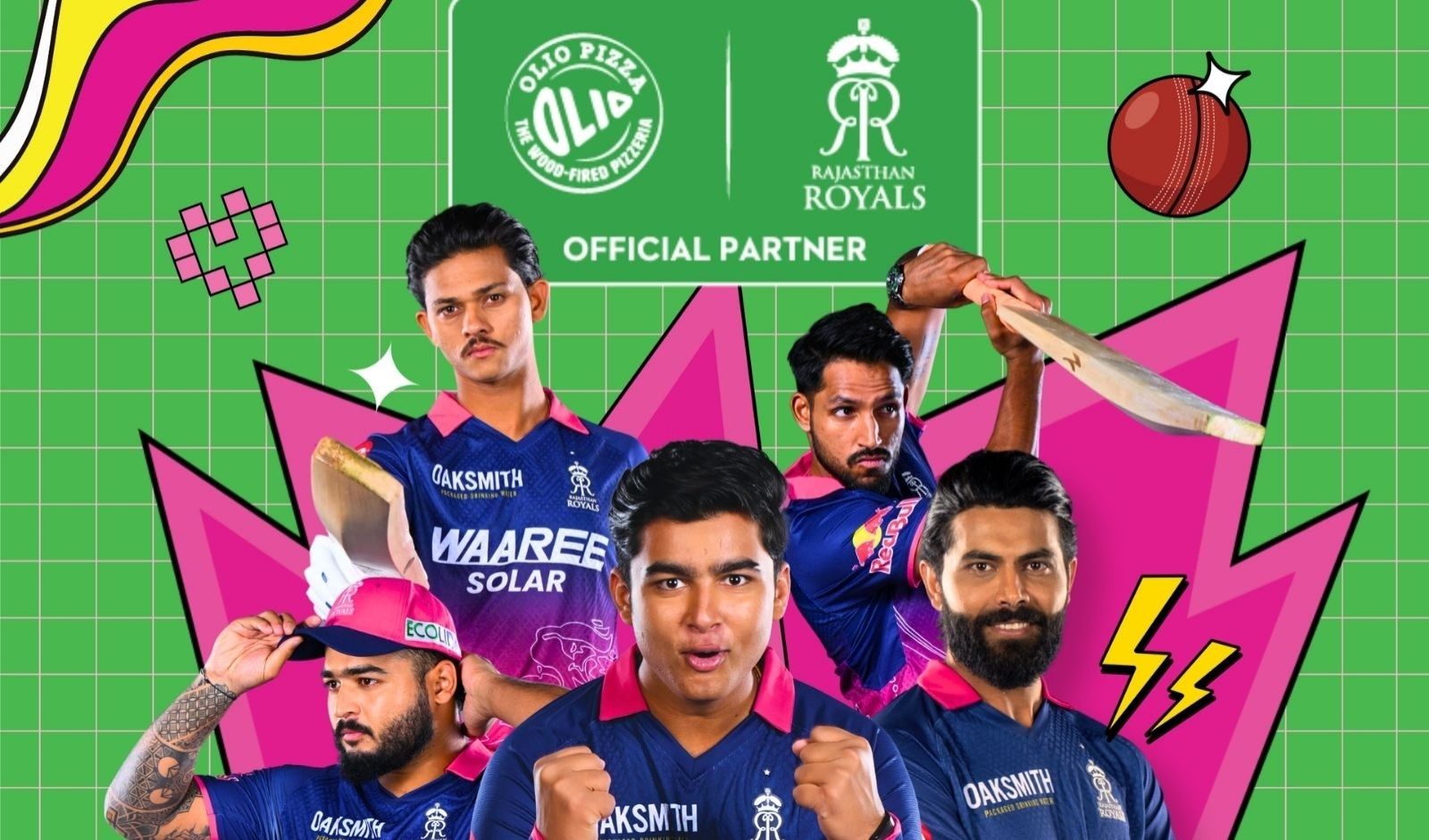 Restaurant India News: Olio Pizza Renews Rajasthan Royals Partnership, Launches Rs 99 Match-Day Pizza Slice