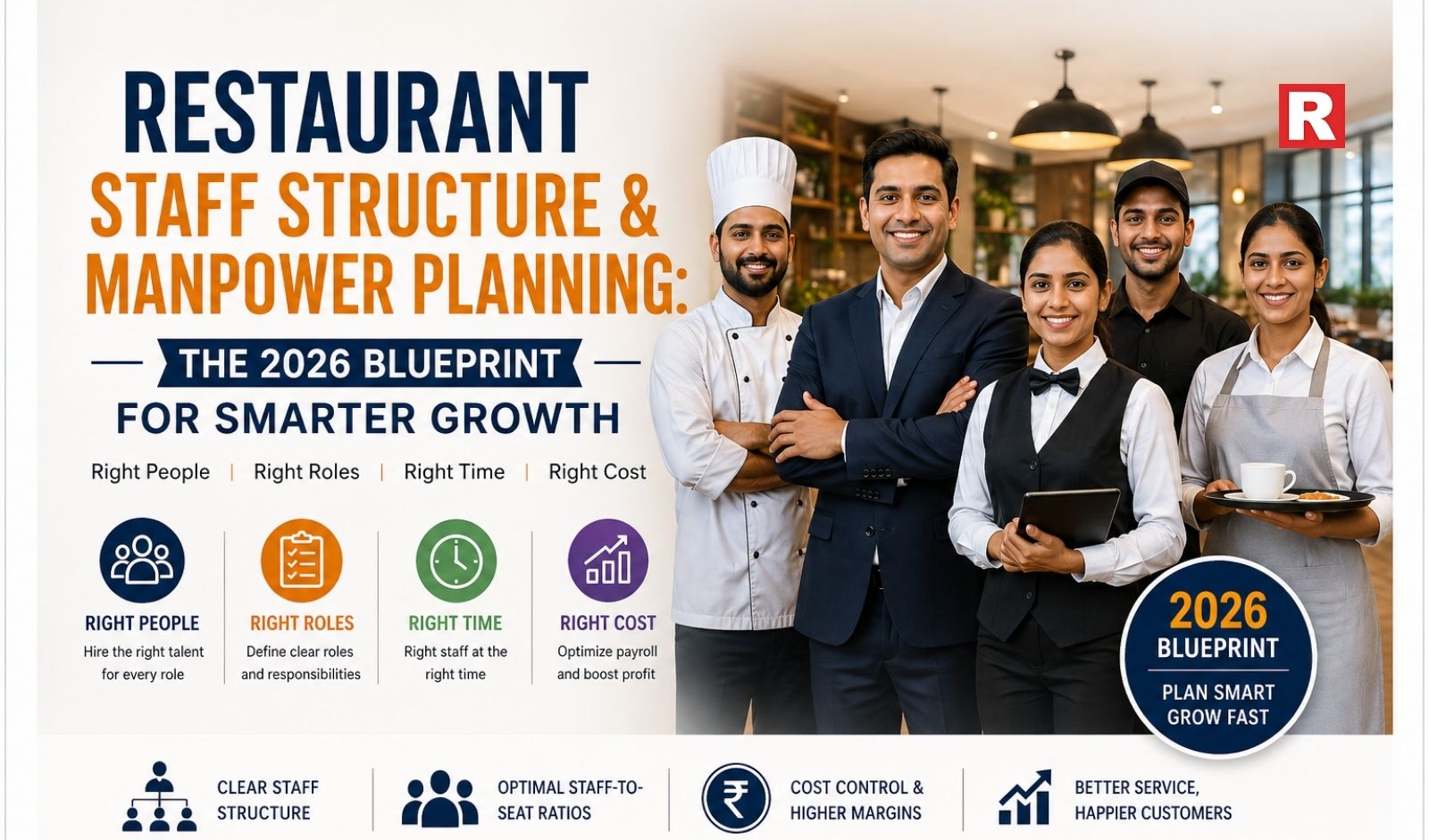 Restaurant Staff Structure & Manpower Planning: The 2026 Blueprint for Smarter Growth