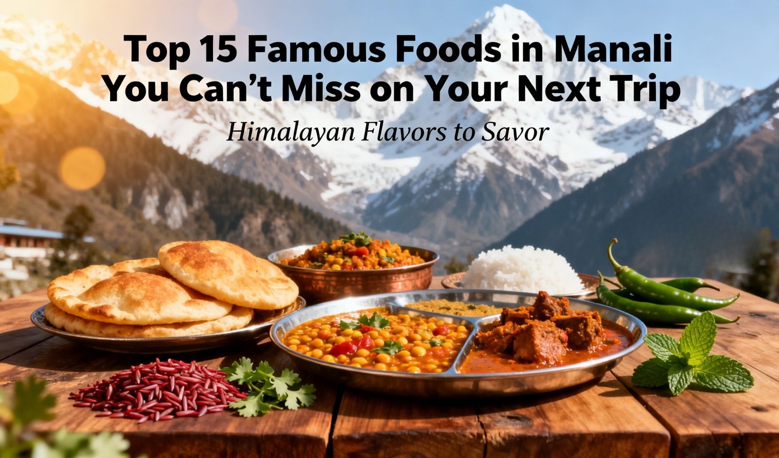 Top 15 Famous Foods in Manali You Can’t Miss on Your Next Trip