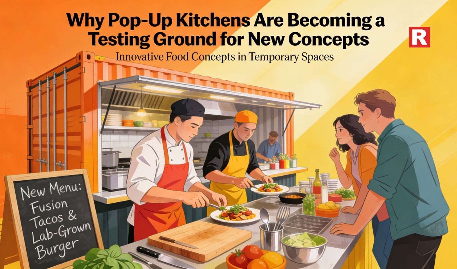Why Pop-Up Kitchens Are Becoming a Testing Ground for New Concepts