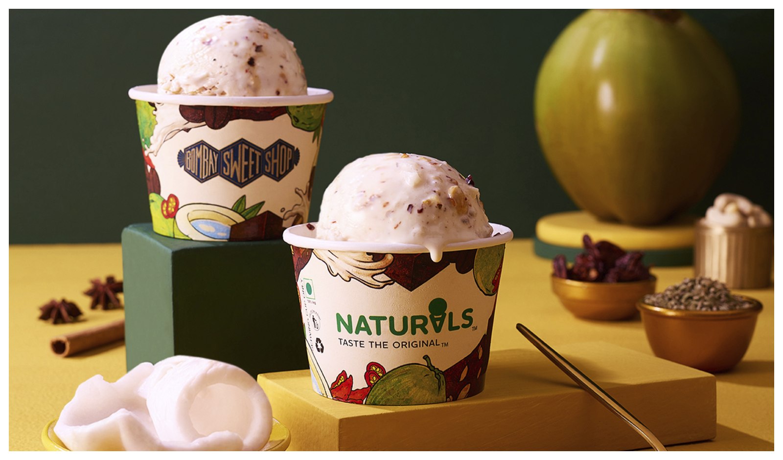 Restaurant India News: Naturals Ice Cream and Bombay Sweet Shop Launch Summer Collaboration ‘The Original Twist’