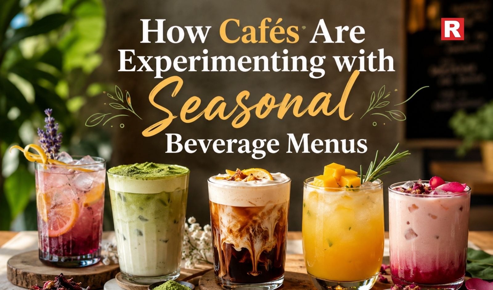 How Cafés Are Experimenting with Seasonal Beverage Menus