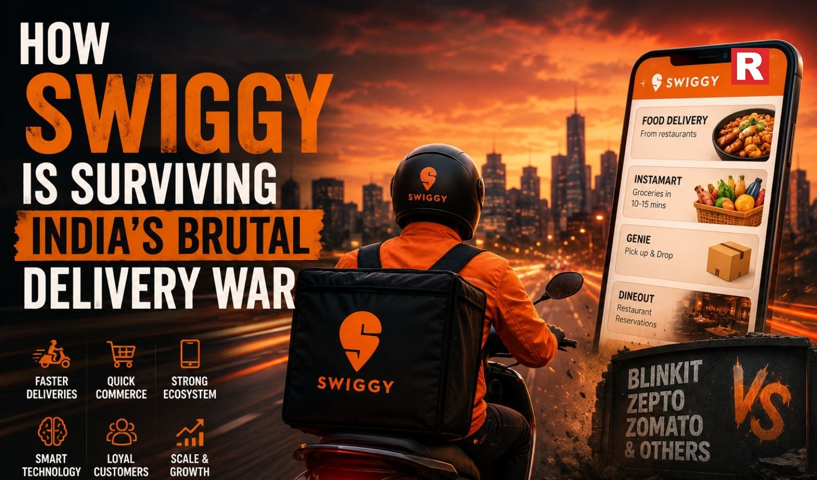 How Swiggy Is Surviving India’s Brutal Delivery War