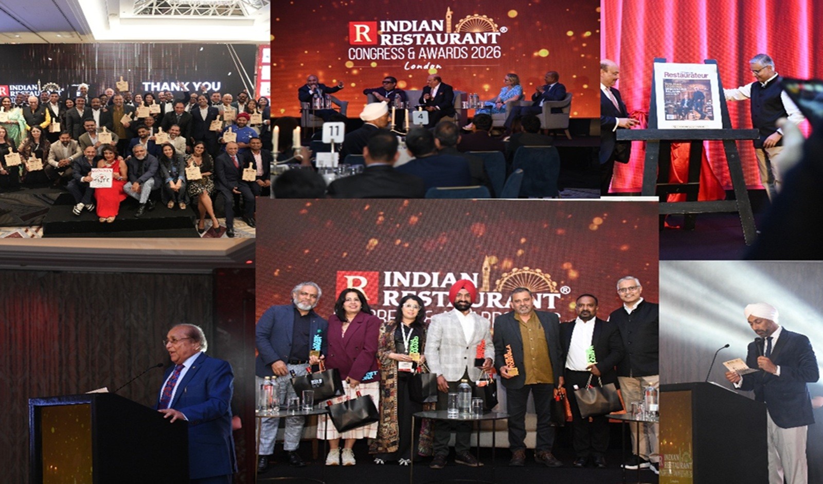 Indian Restaurant Congress & Awards Debuts in London, Bringing Together 250 Global Restaurateurs