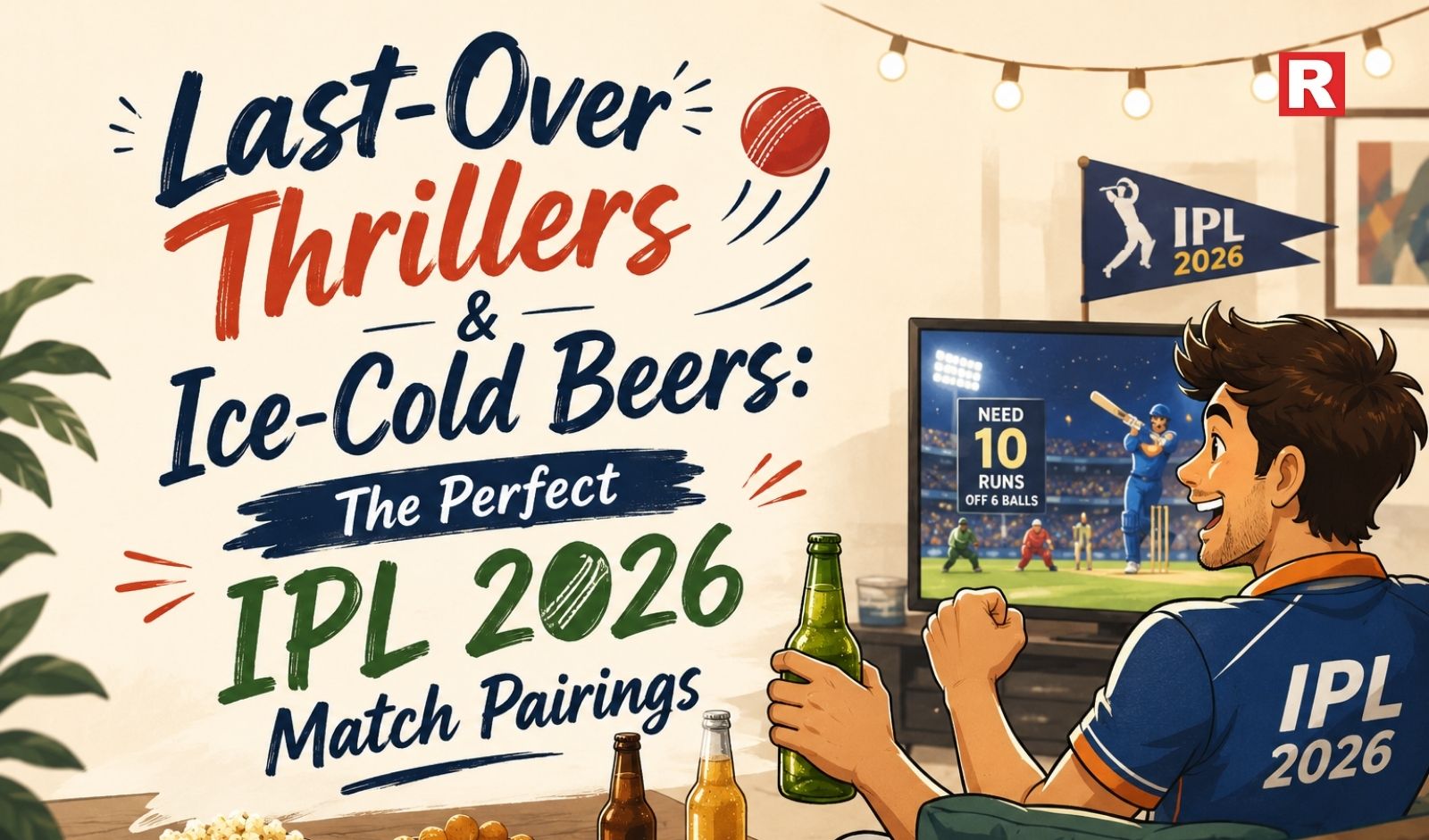 Last-Over Thrillers & Ice-Cold Beers: The Perfect IPL 2026 Match Pairings
