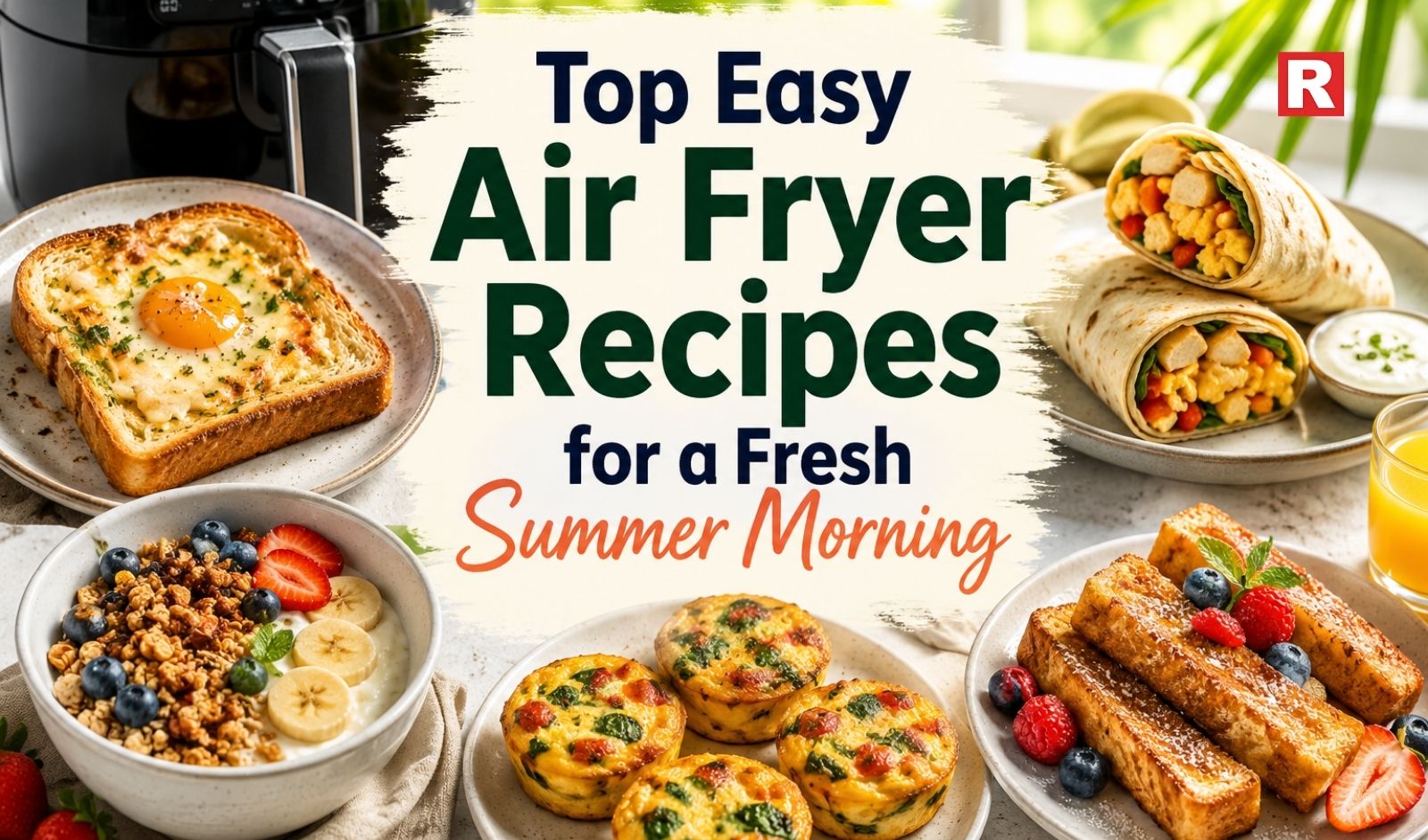 Top Easy Air Fryer Recipes for a Fresh Summer Morning