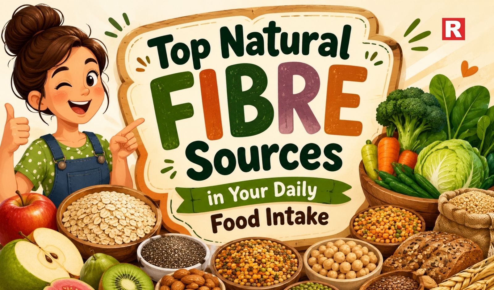 Top Natural Fibre Sources in Your Daily Food Intake