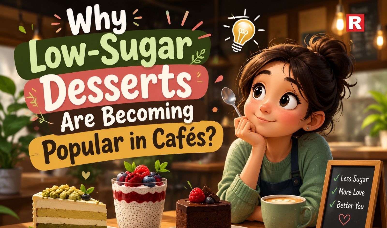 Why Low-Sugar Desserts Are Becoming Popular in Cafés