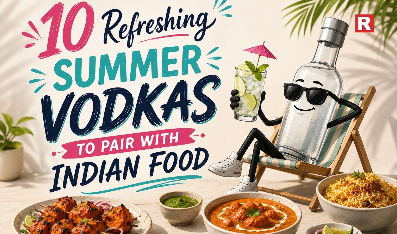 10 Refreshing Summer Vodkas to Pair with Indian Food