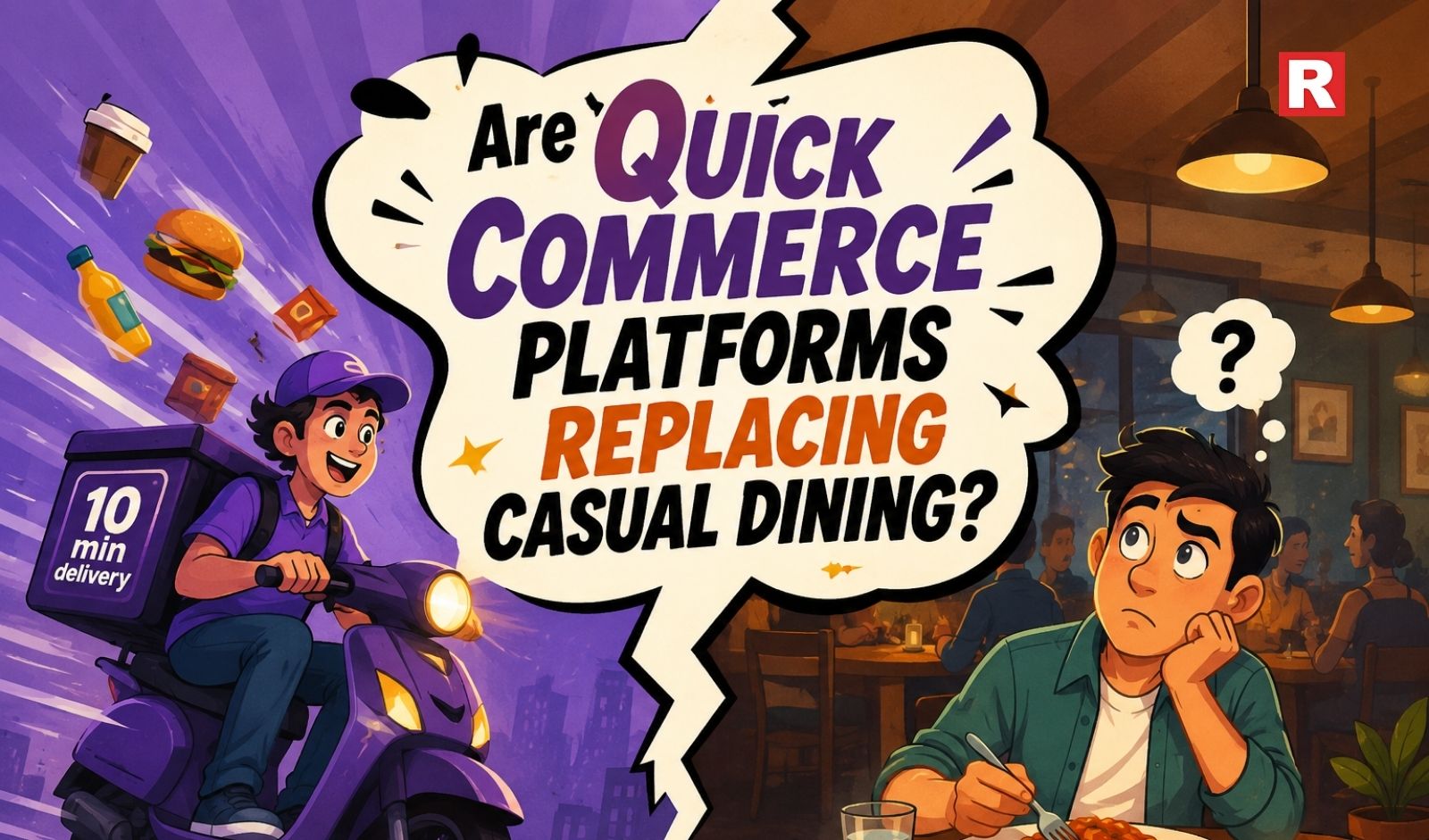 Are Quick Commerce Platforms Replacing Casual Dining?