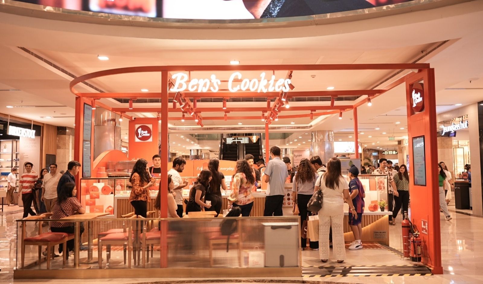 Restaurant India News: Ben’s Cookies Opens First Store in Gurugram at Ambience Mall