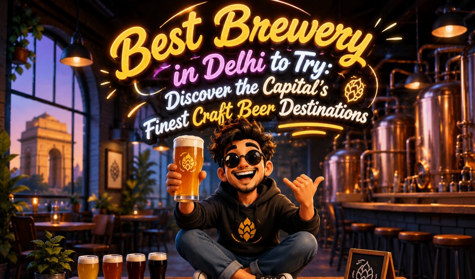 Best Brewery in Delhi to Try: Discover the Capital's Finest Craft Beer Destinations