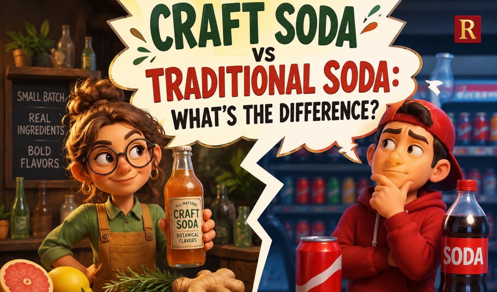 Craft Soda vs Traditional Soda: What's the Difference?