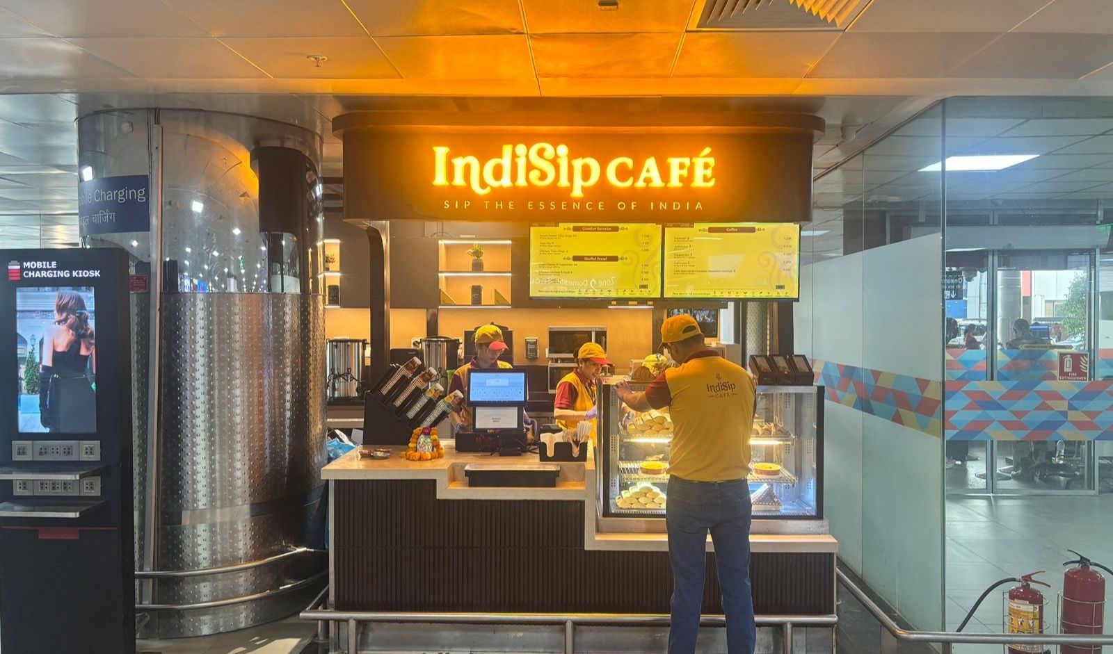 Restaurant India News: Encalm Launches Encalm Eats, Debuts IndiSip Café at Delhi Airport
