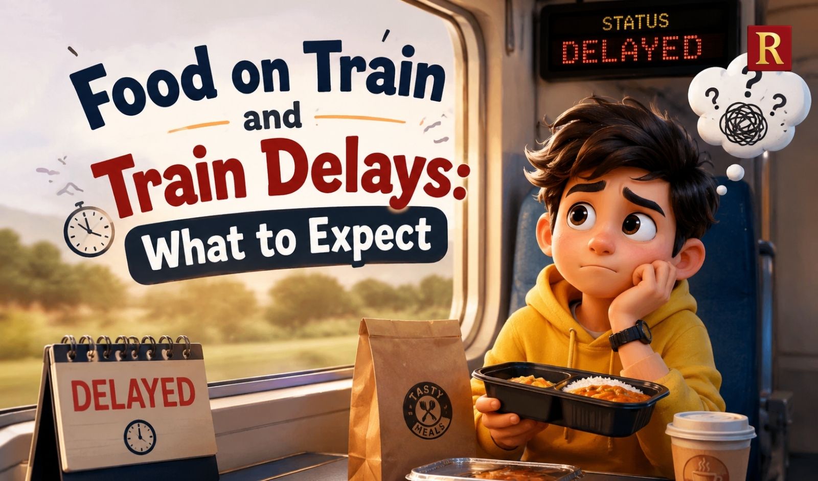 Food on Train and Train Delays: What to Expect