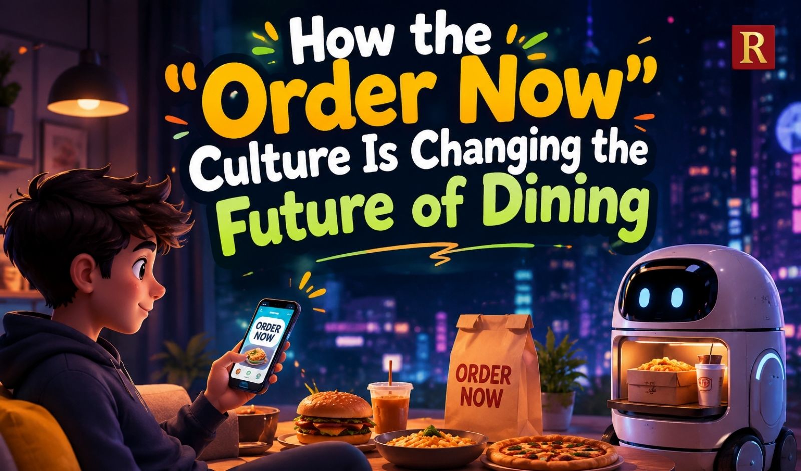 How the "Order Now" Culture Is Changing the Future of Dining