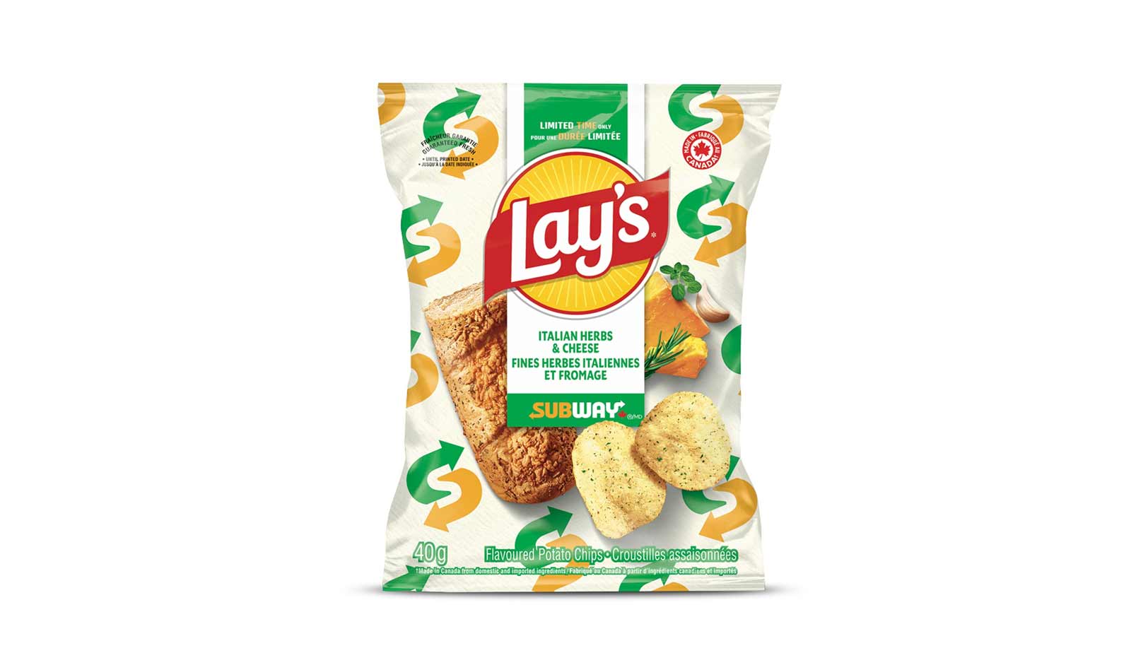 Restaurant India News: Subway and Lay’s Tap Consumer Nostalgia with Italian Herbs & Cheese-Flavoured Chips