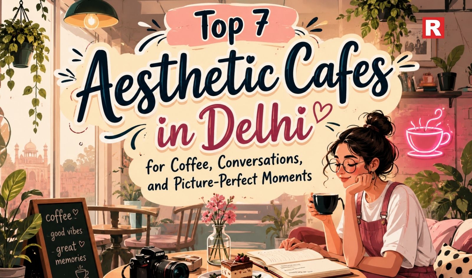 Top 7 Aesthetic Cafes in Delhi for Coffee, Conversations, and Picture-Perfect Moments