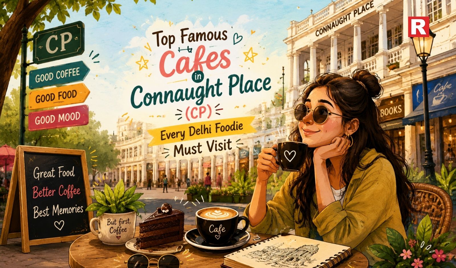 Top Famous Cafes in Connaught Place (CP) Every Delhi Foodie Must Visit