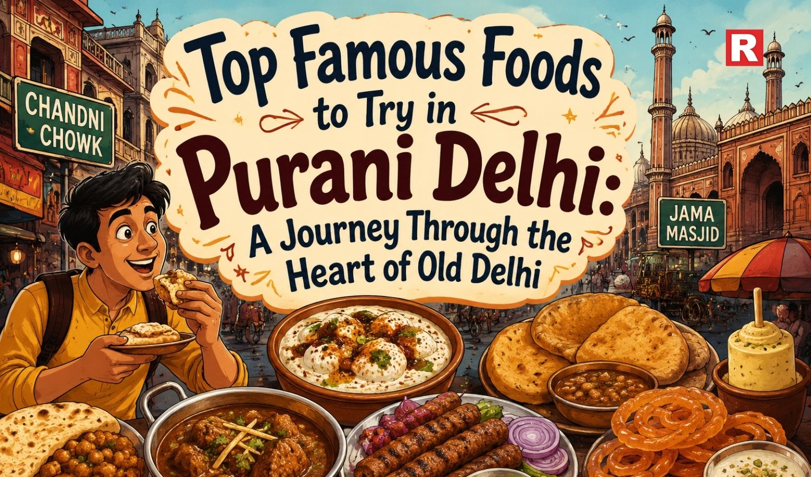 Top Famous Foods to Try in Purani Delhi: A Journey Through the Heart of Old Delhi