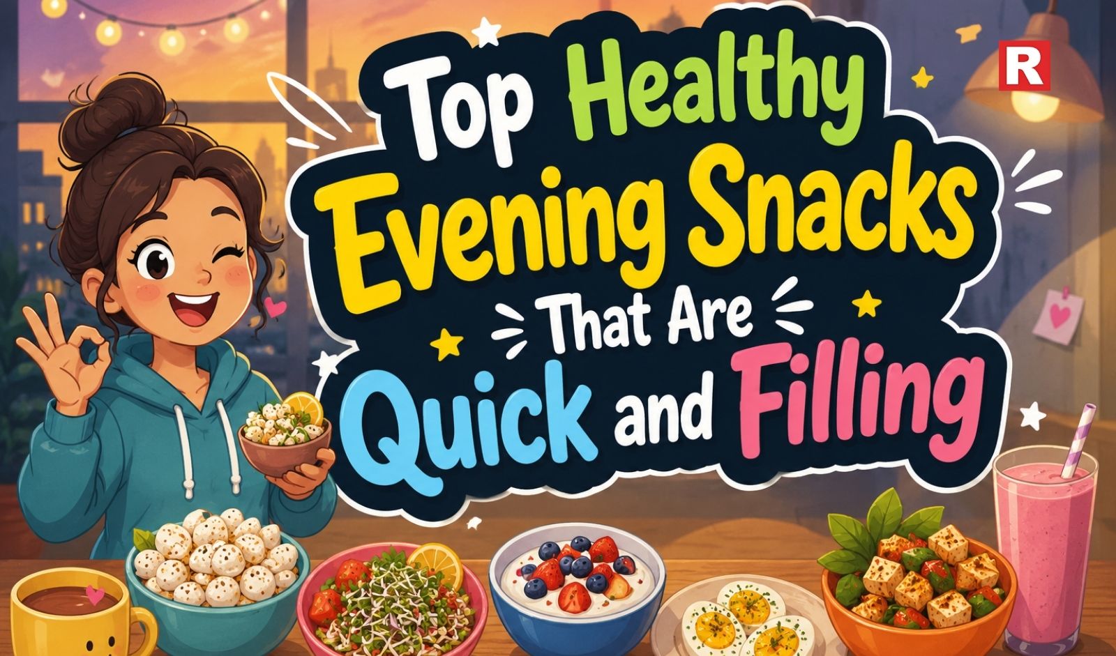 Top Healthy Evening Snacks That Are Quick and Filling