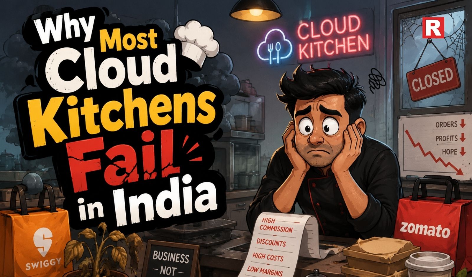 Why Most Cloud Kitchens Fail in India