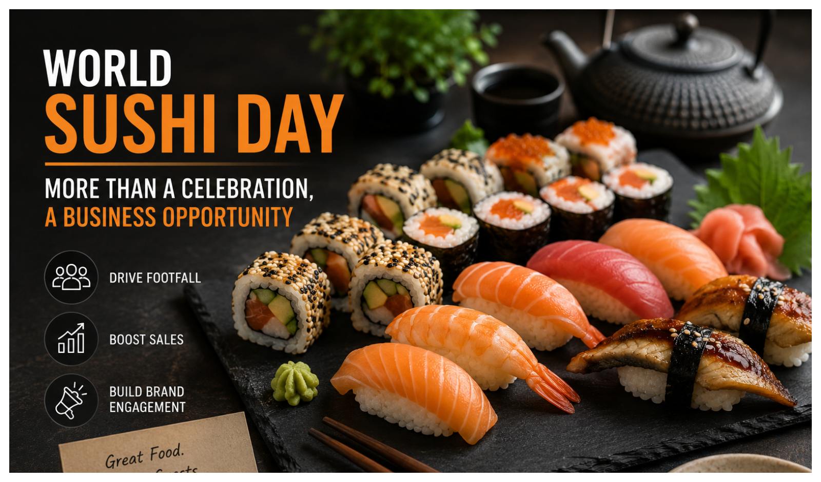 The Business of Sushi: How Restaurants Are Capitalising on World Sushi Day