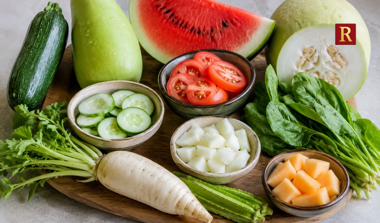 10 Water-Rich Vegetarian Foods Perfect for Indian Summers
