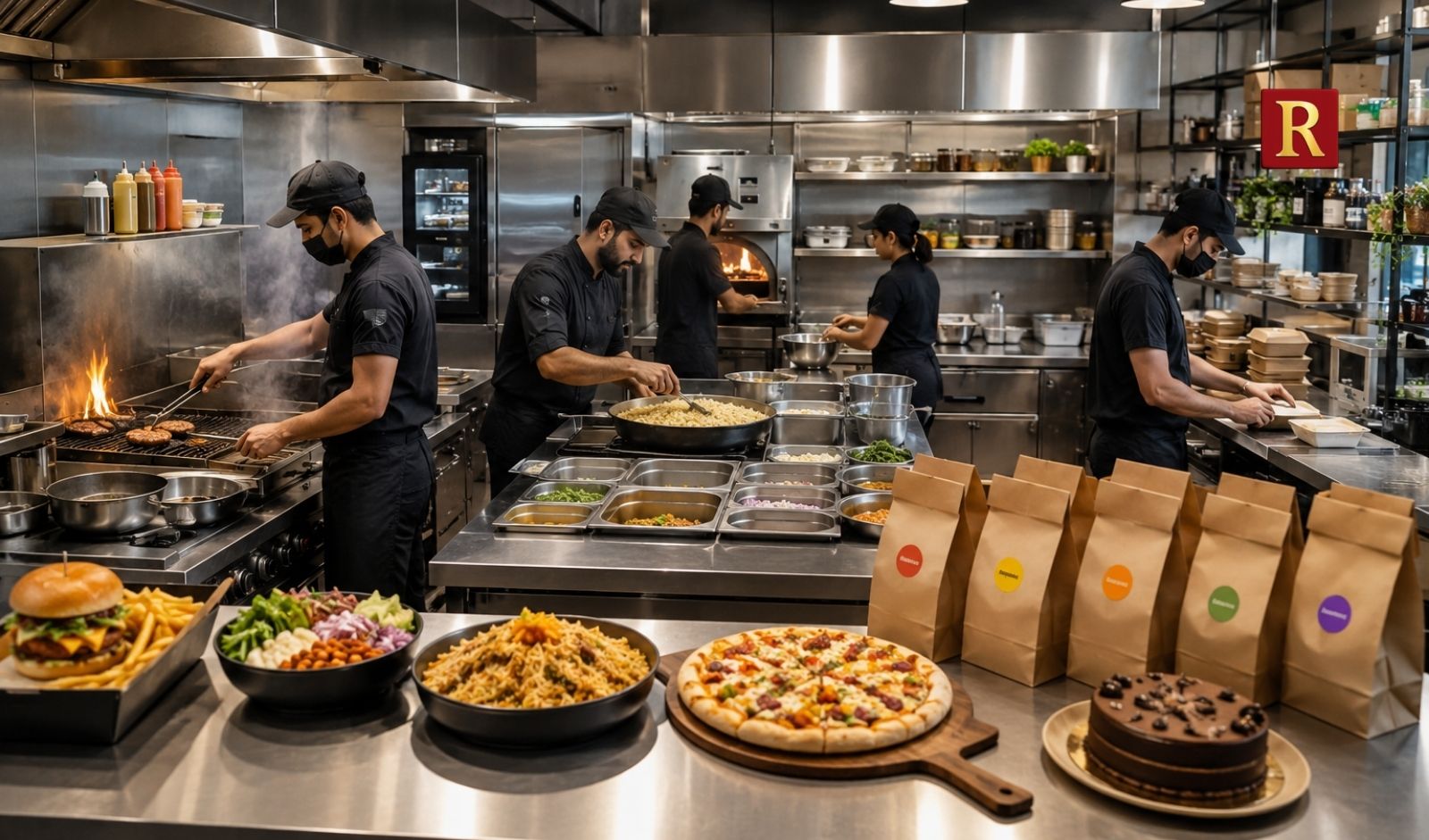 One Kitchen, Five Brands: How Multi-Brand Cloud Kitchens Actually Work