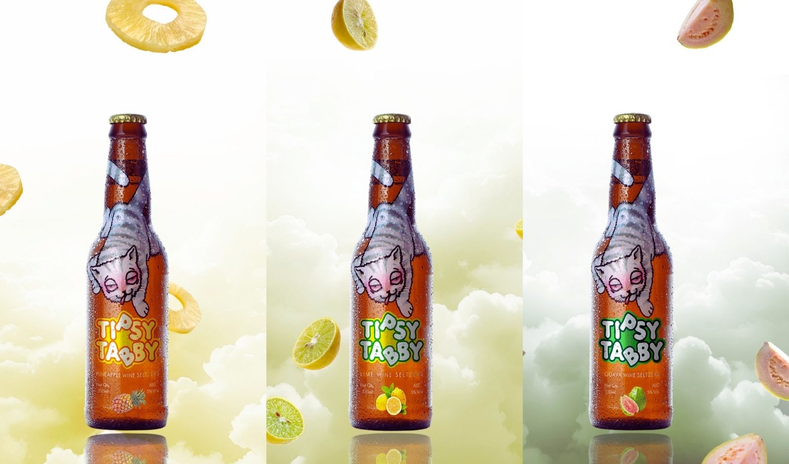 Tipsy Tabby Launches Fruit Wine Seltzers in India With 40 Calories Per Bottle