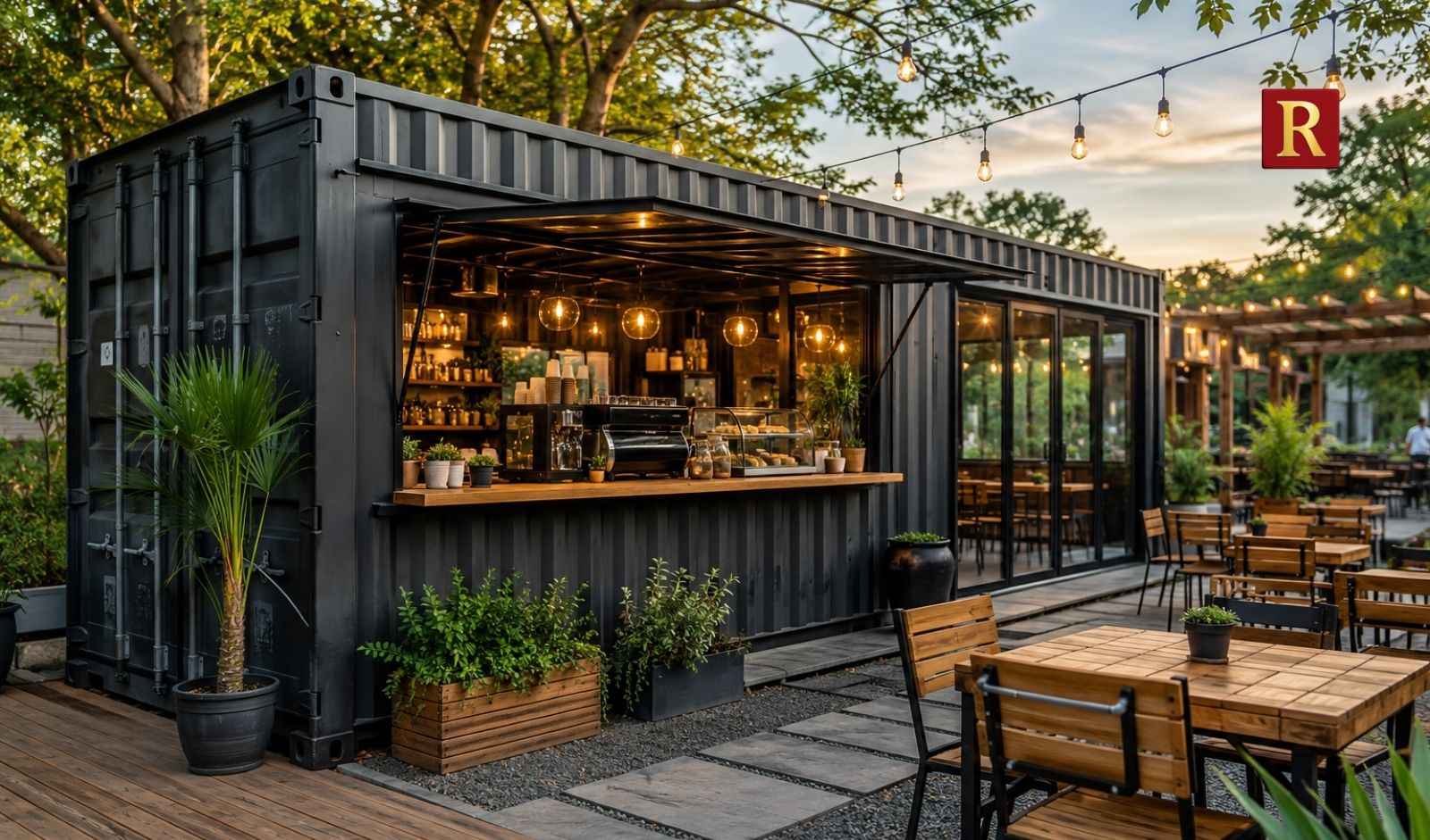 What Is Container Café Design? A Budget-Friendly Setup Model 