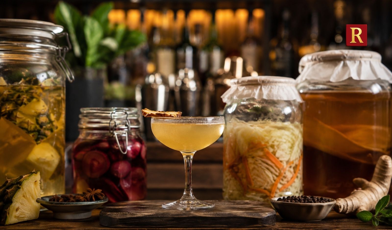 How Fermentation Is Moving From the Kitchen to the Bar
