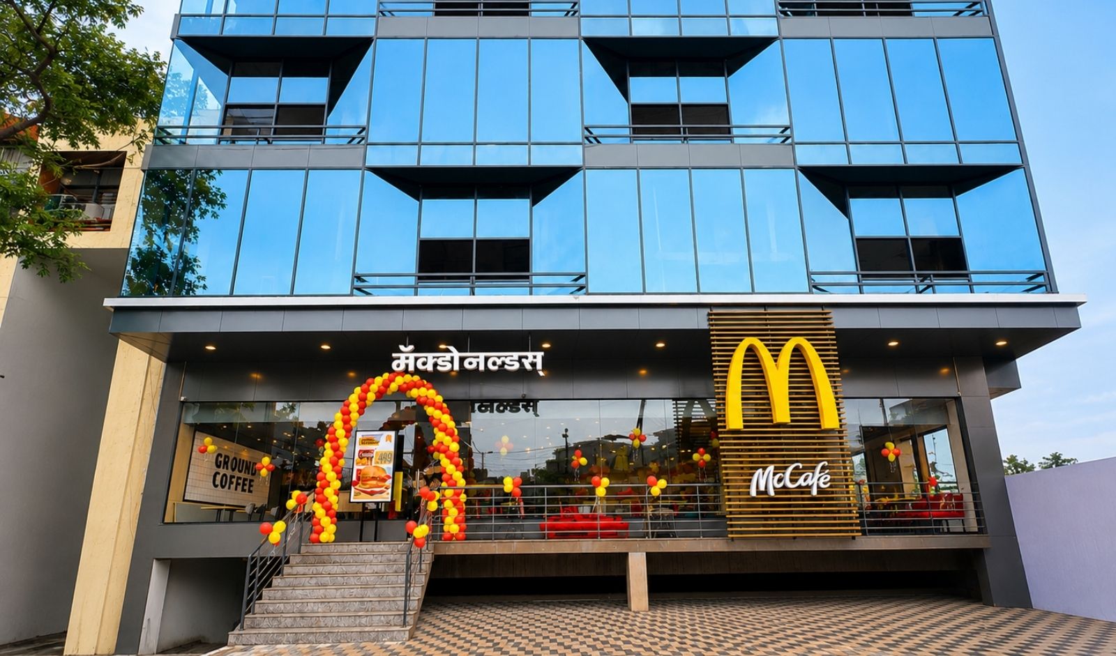 McDonald’s Launches 3,150 Sq. Ft. High-Street Restaurant in Raipur