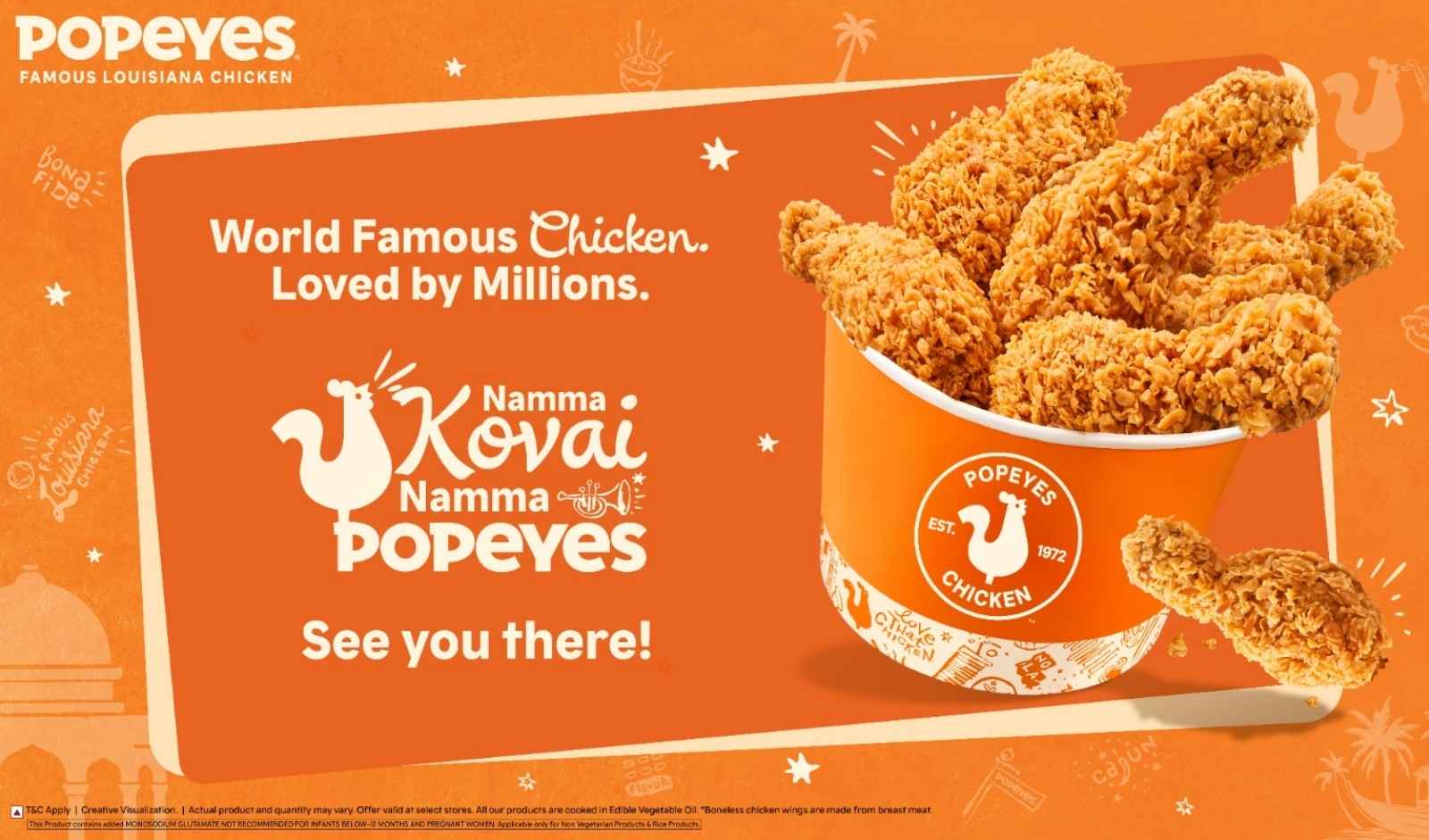 Popeyes Expands in Coimbatore With Three New Restaurants as Jubilant FoodWorks Targets South India