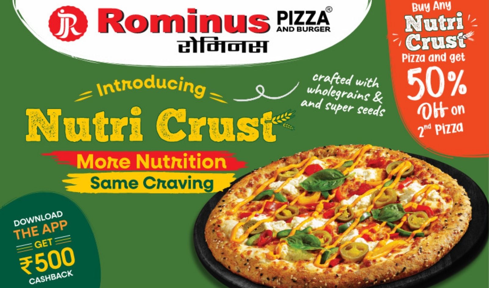 Rominus Pizza & Burger Adds Nutri Crust as Brand Expands Across 40 Cities