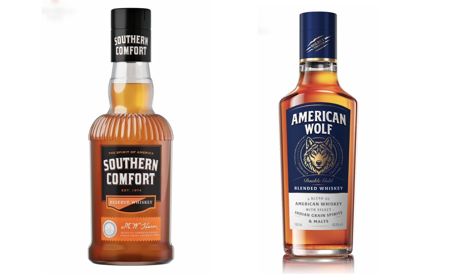 Sazerac Launches American Wolf and Southern Comfort Reserve Whiskey in India