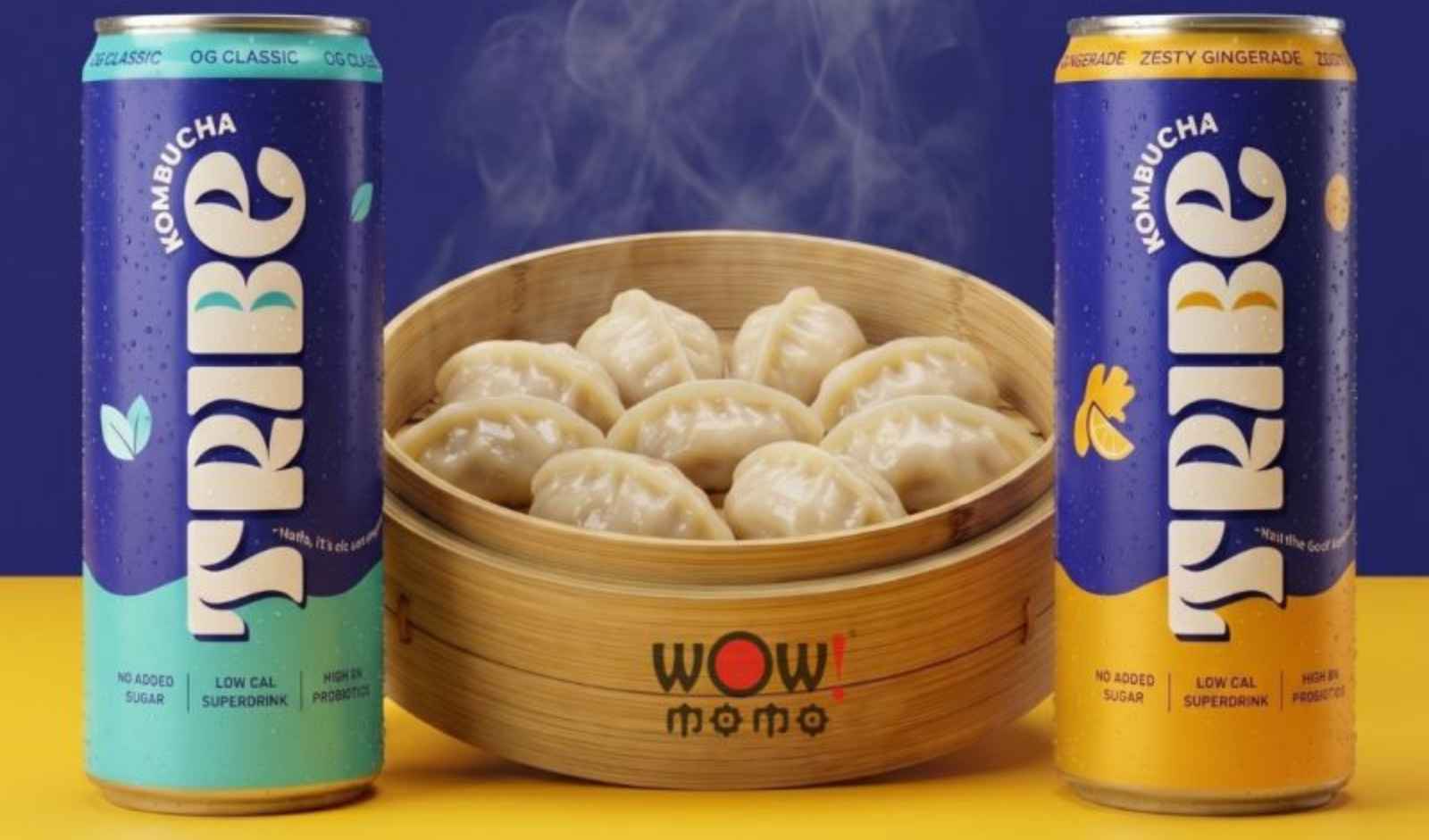 Wow! Momo Adds Tribe Kombucha Across 900+ Stores in India