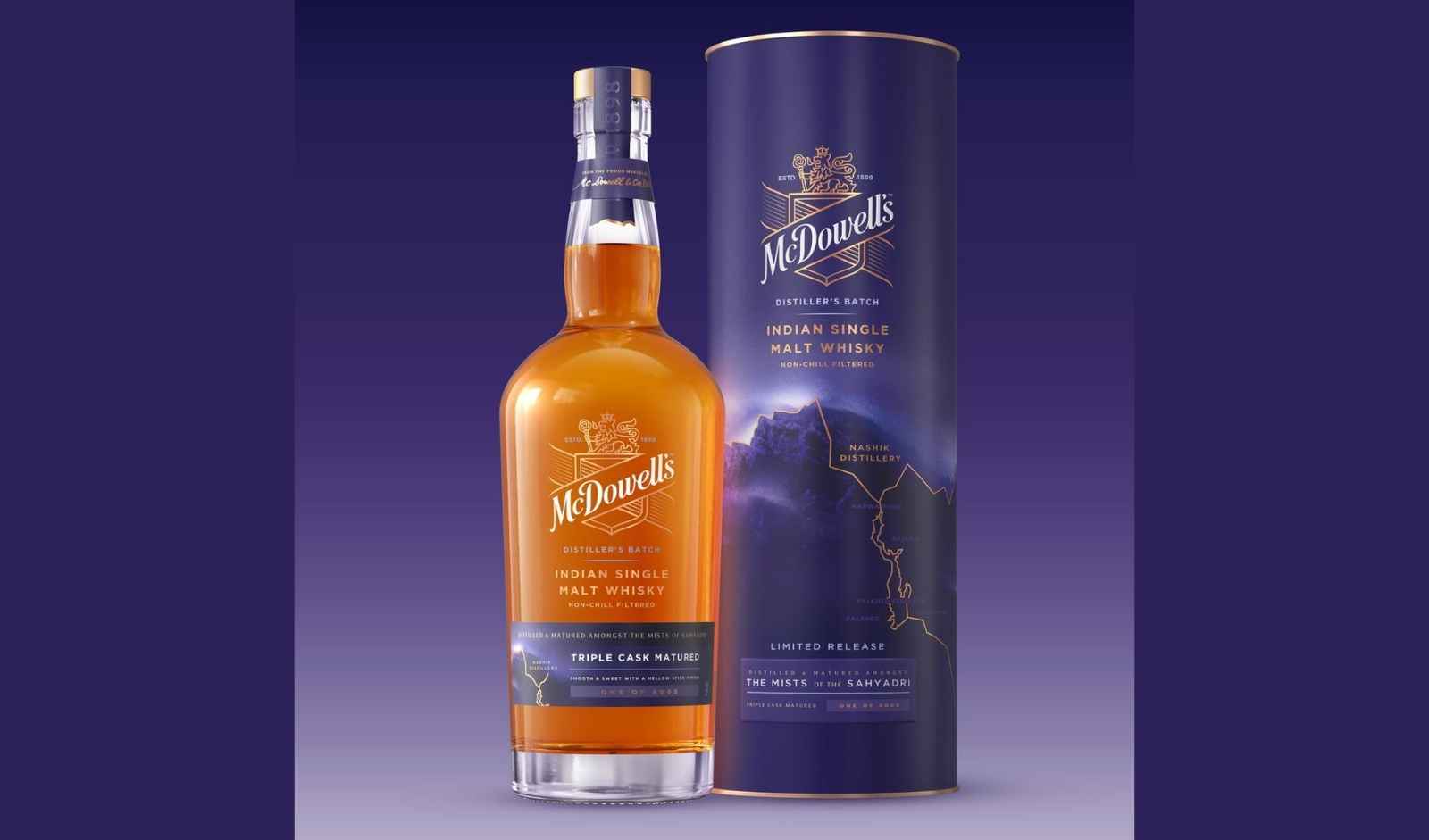 Diageo India Revamps McDowell’s No 1 Whisky With Upgraded Blend and New Packaging