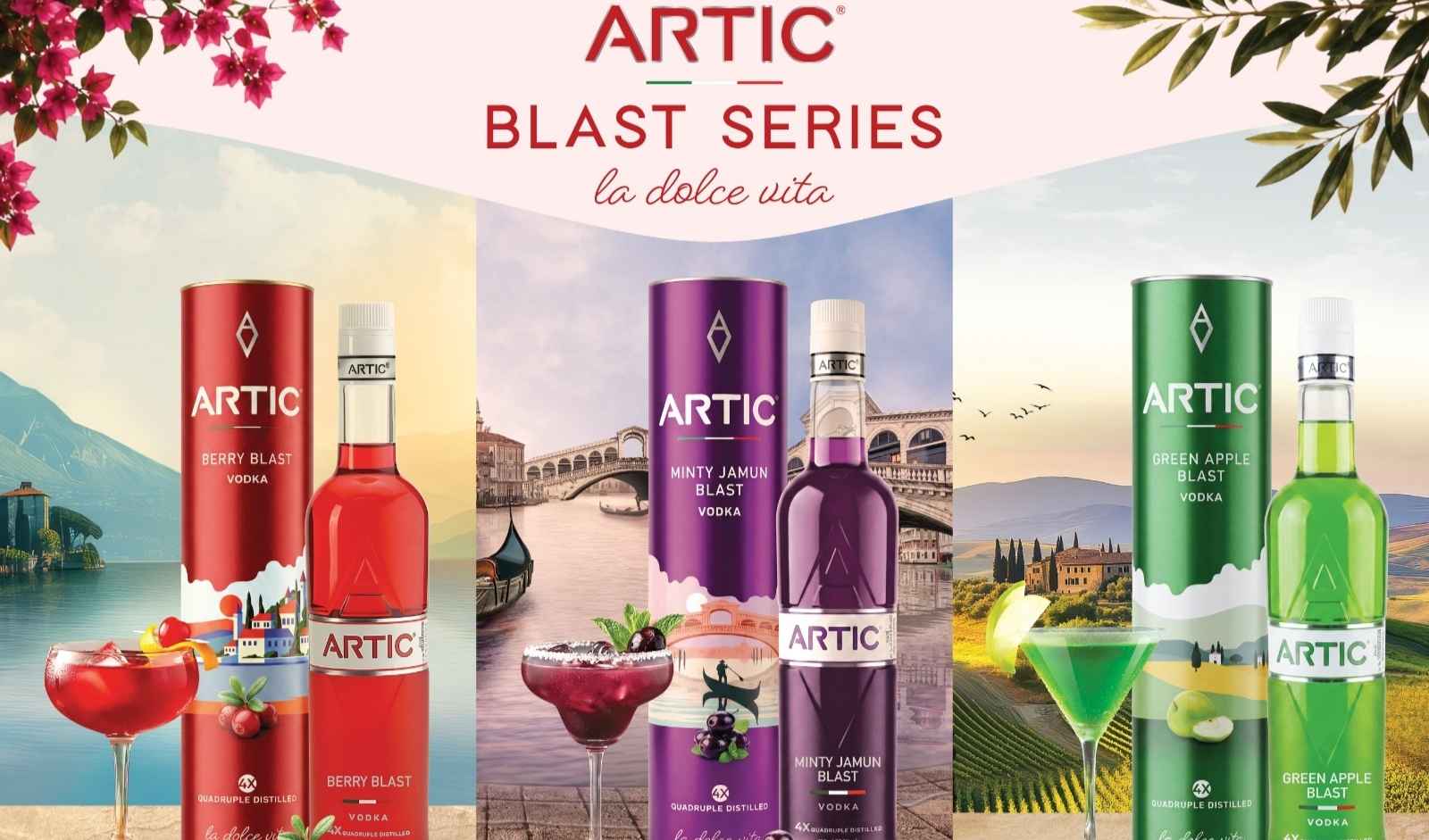 Modi Illva Adds Three Flavoured Vodkas to Artic Portfolio as Premium Spirits Market Shifts