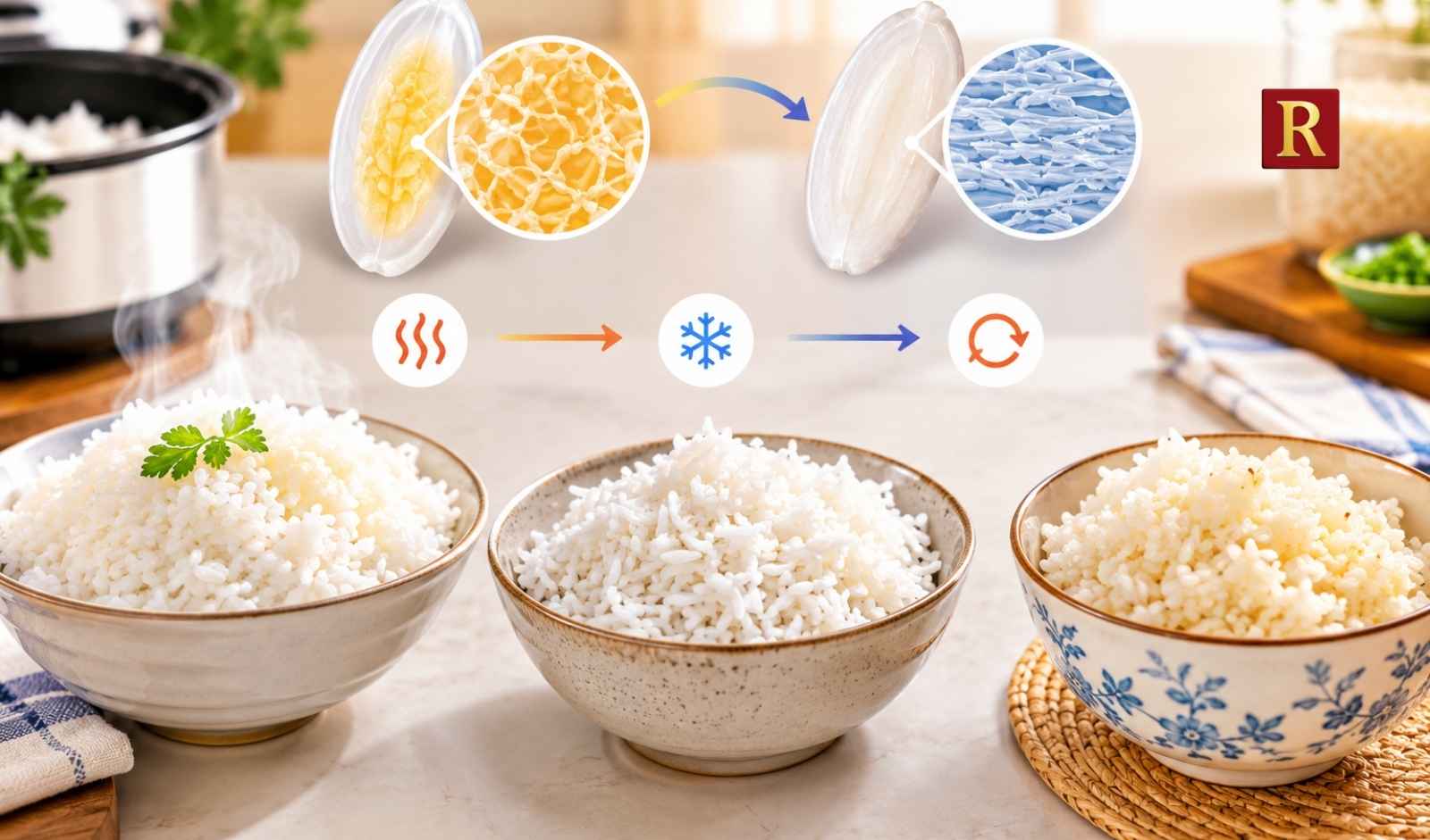 Why Leftover Rice Behaves Differently From Freshly Cooked Rice