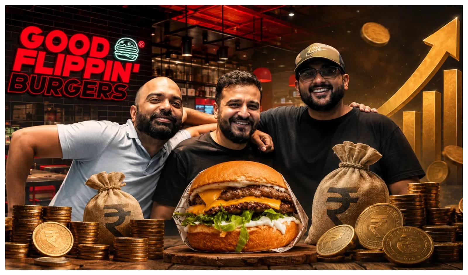 Good Flippin’ Burgers to Raise Rs 55 Crore at Rs 480 Crore Valuation