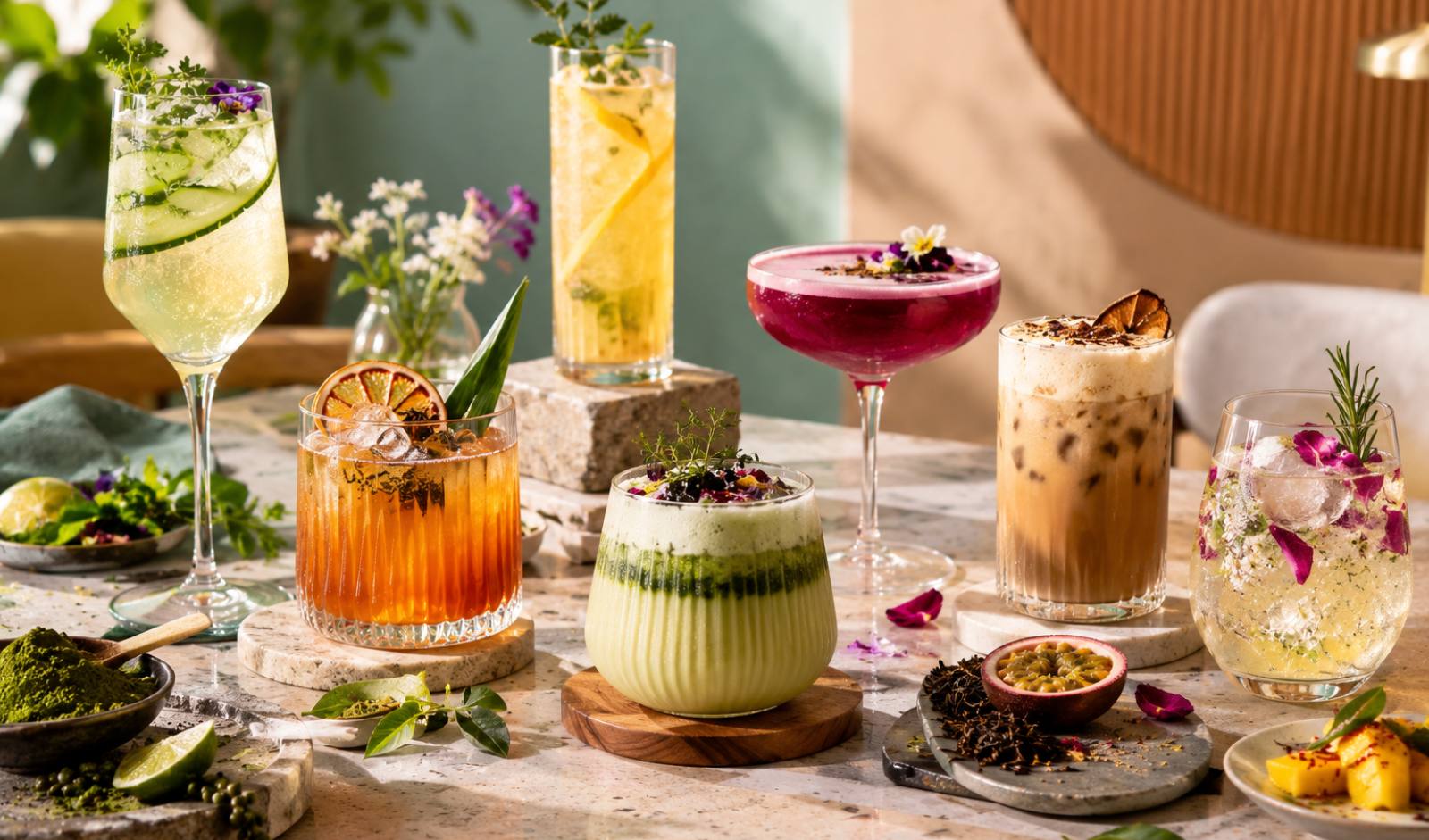 8 Ways Restaurants Are Making Non-Alcoholic Drinks More Interesting