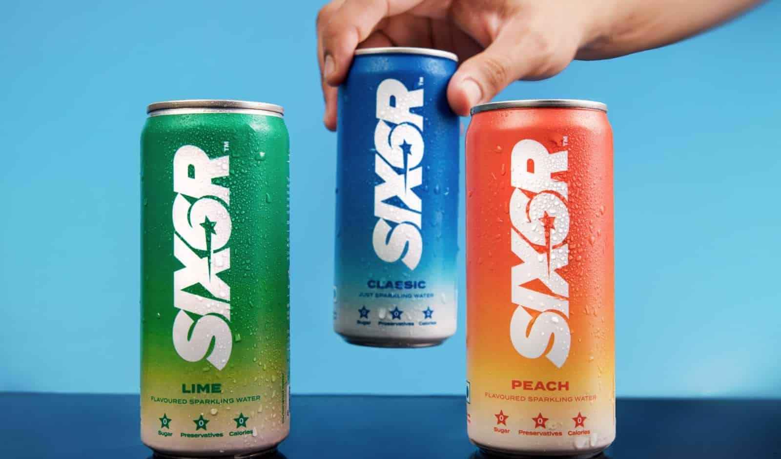 SIX6R Launches in India at Rs 79 With Zero-Sugar Sparkling Water