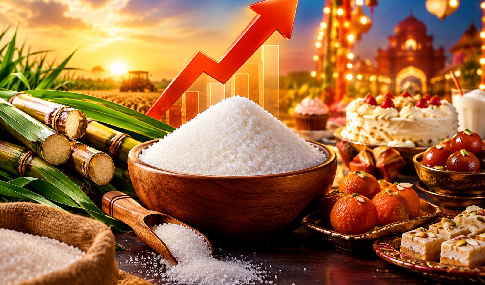 Why Sugar Prices Are Rising Just Before India’s Festival Season