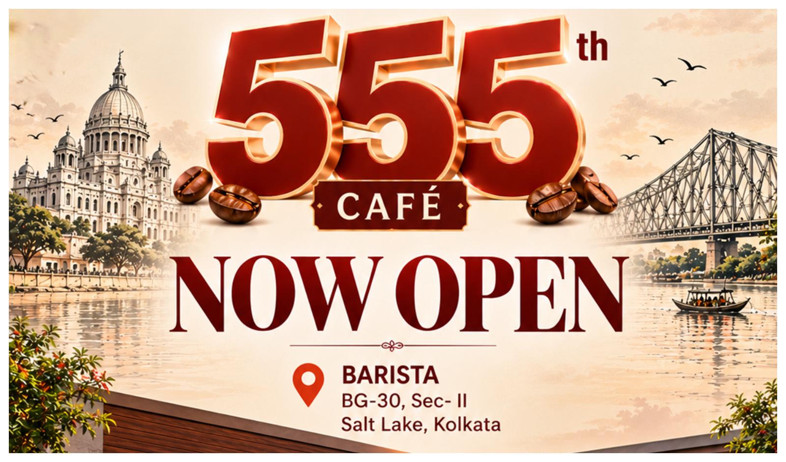 Barista Coffee Opens 555th Café in Kolkata