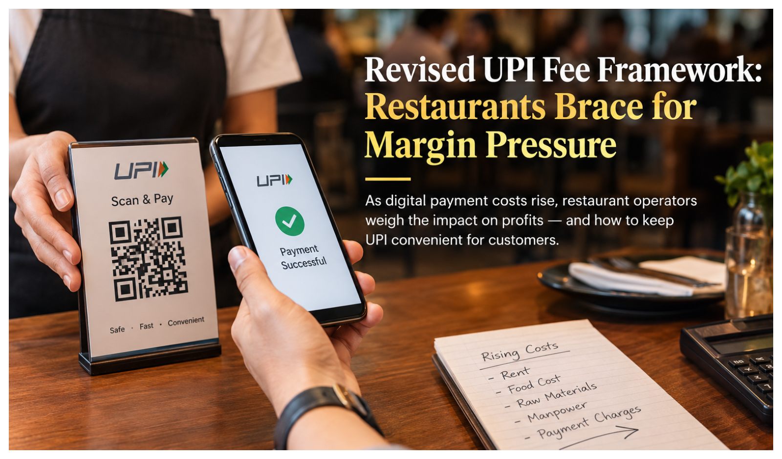 Restaurants Brace for Margin Pressure as Digital Payment Costs Rise