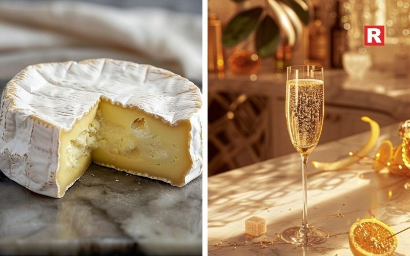 1. Brie & Champagne