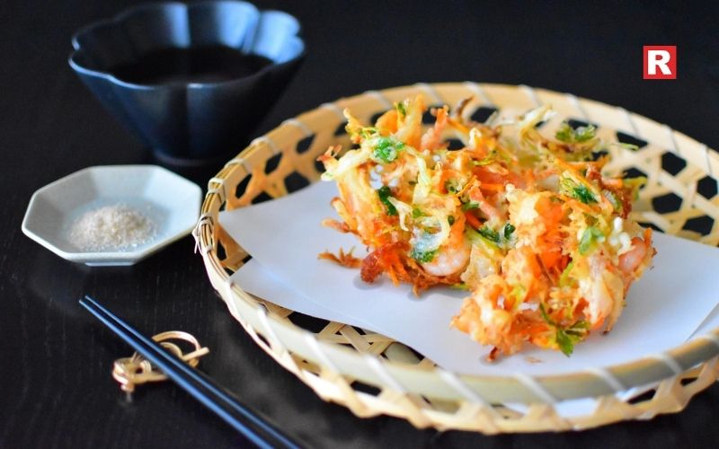 1. Japan: Kakiage (Mixed Vegetable Tempura)